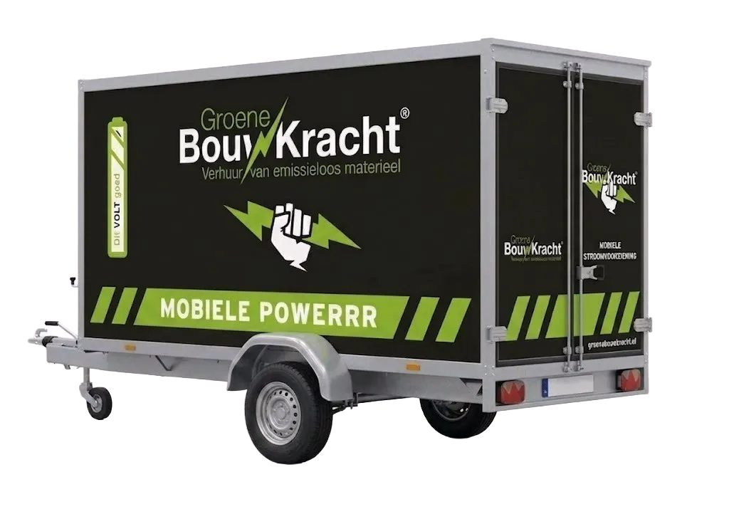 Groene Bliksem© 65 (Mobiele batterij trailer)