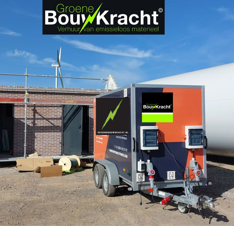 Mobiele Batterij Aanhanger 320 kWh