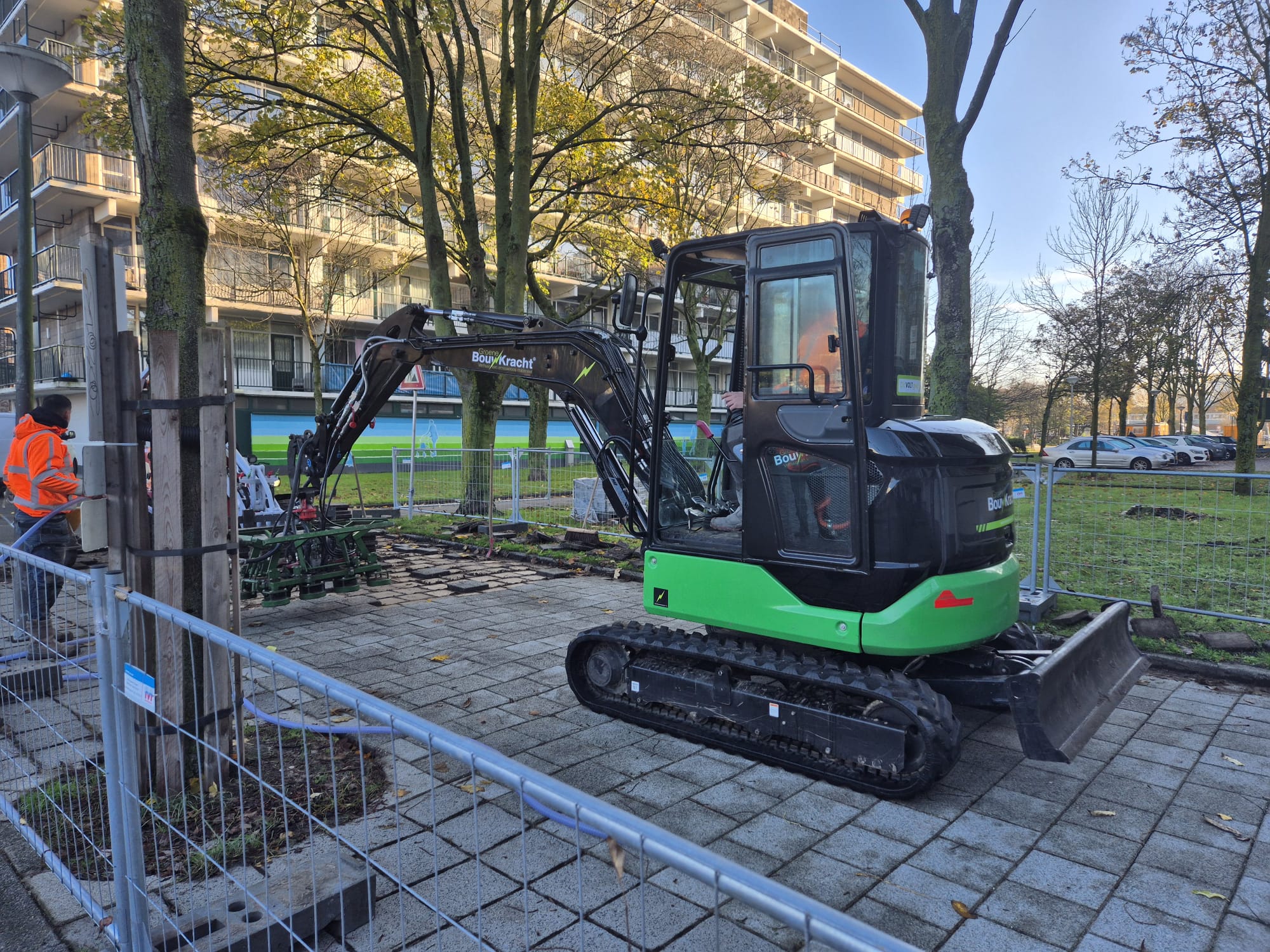 Emissievrij straatwerk in Amsterdam