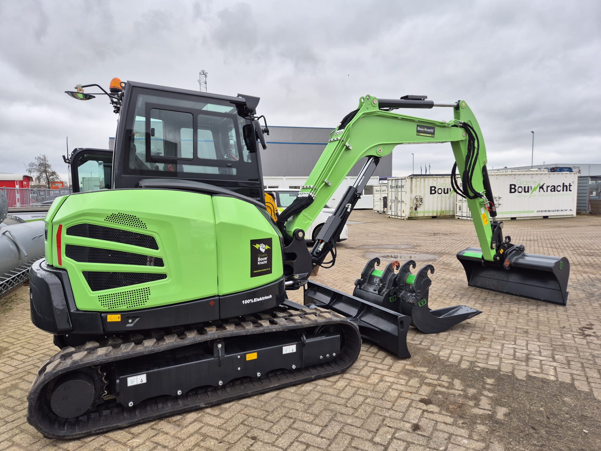 Elektrische Graafmachine 6 ton